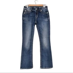 Miss Me Mid Rise Boots Cut Sz 29 Jeans